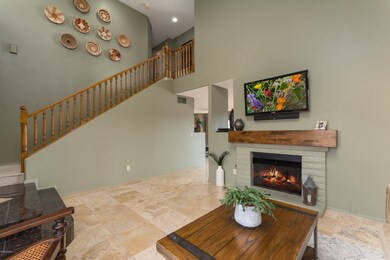 Fireplace in Family Room