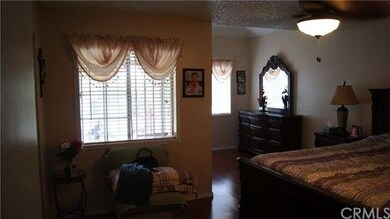 Master Bedroom and Opening to Patio.