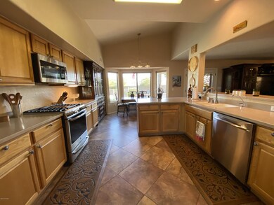 Kitchen with eat in nook