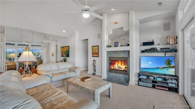Living Room with Fireplace