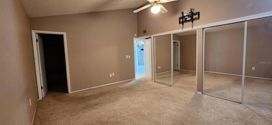 Primary bedroom looking out.