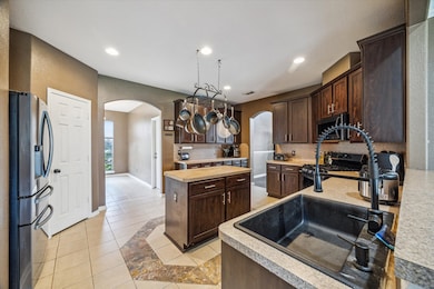 Spacious kitchen with plenty of cabinet space
