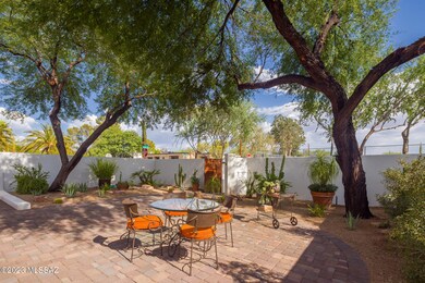 Shaded patio areas!