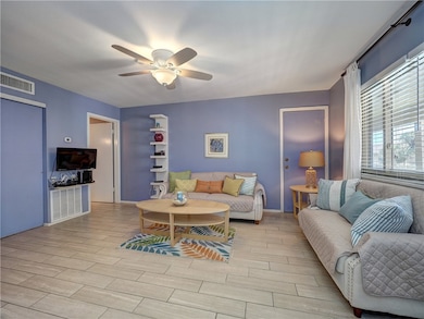Living Room with Murphy Bed raised