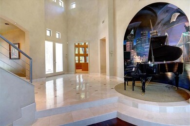 View to the front entry.
