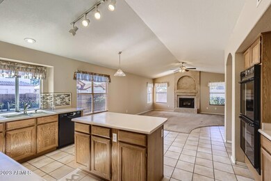 Large Open Concept Kitchen and Family