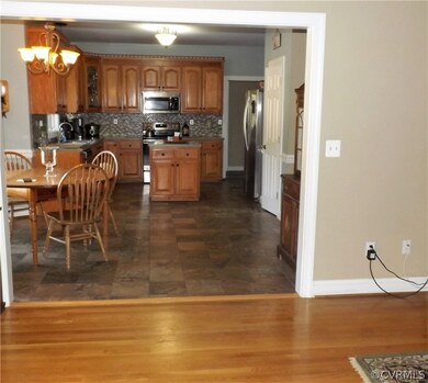 Kitchen Has Ceramic Tile Floor