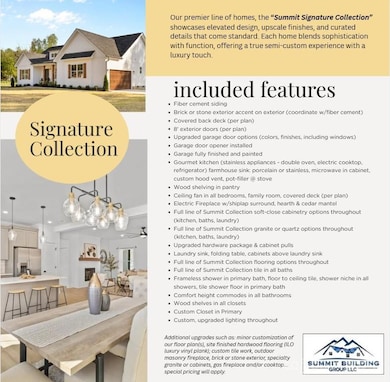 the Willow is the first of the Summit Signature Collection