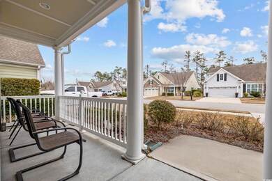 View of patio featuring covered porch