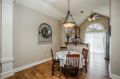 Entertaining is easy with the kitchen flowing smoo