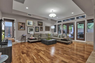 FAMILY ROOM W/ EXIT TO BACKYARD