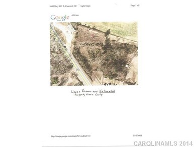 View - Google Aerial View Map of Property.