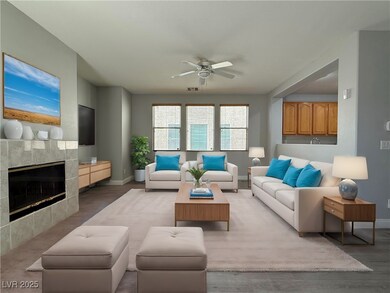 Virtual staging-living room