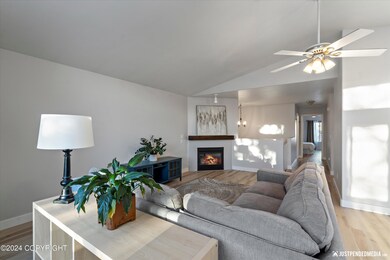 Cozy gas fireoplace