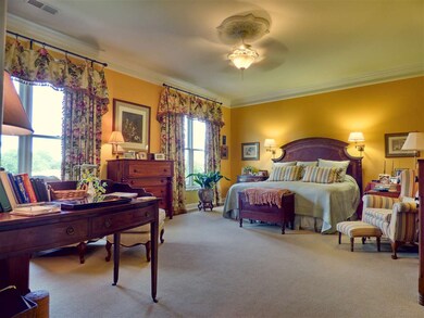 Bedroom is quite spacious and full of natural ligh