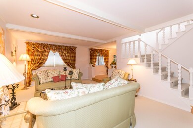 Living Space & Open Staircase