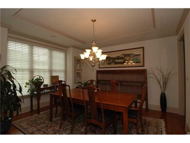 Dining Room. Formal dining room with lovely hardwo