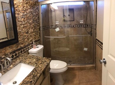 Upstairs guest bathroom