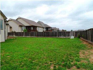 Nice sized back yard