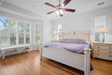 Master Bedroom Suite with Plantation Shutters in B