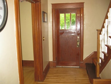 Entrance from front door
