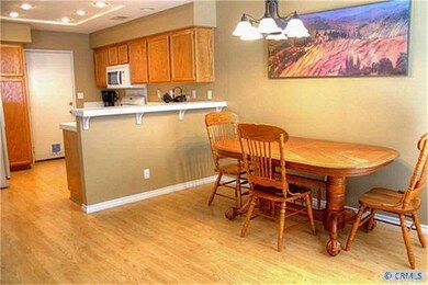 The dining area - you can also enjoy a meal at the