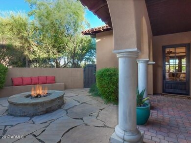 Fire PIt and Front Courtyard