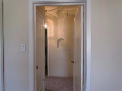 Beautiful architectural detail of the 50's in hallway to bedrooms.  Lots more storage....
