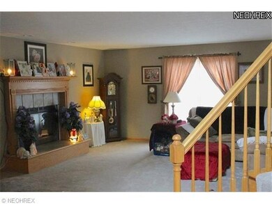 SPACIOUS living room w/ expanded and elevated hear