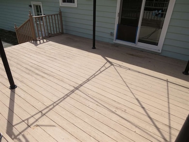 Back Deck off Eat-In kitchen