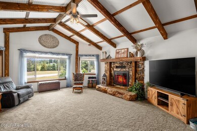 Massive fireplace