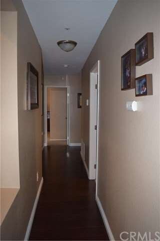 Hallway leading down to bedrooms