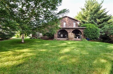 Look how gorgeous the back of this home is with it