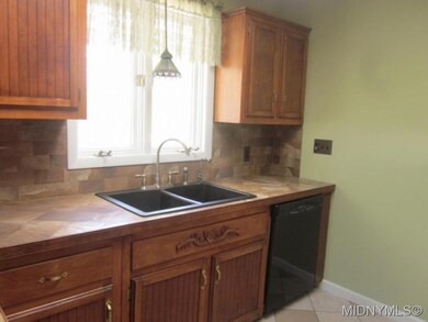 deep double sink & dishwasher
