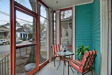 Facade/Exterior Front. First floor porch