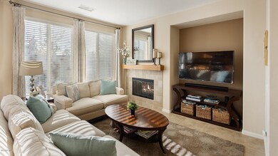 Living Room with Fireplace