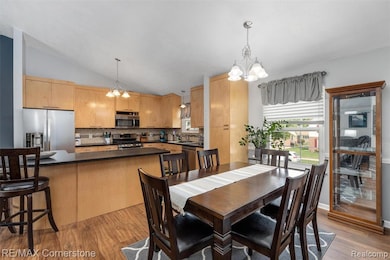 Dining looking into Kitchen