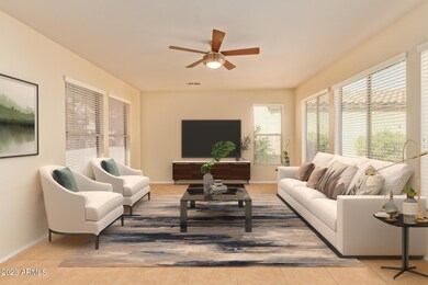 4 great room virtually staged