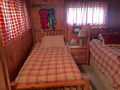 One of two bedrooms