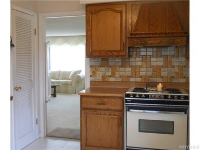 Kitchen. Pantry and convenient entry to the dining