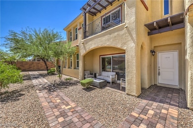 Back of property with a patio, outdoor lounge area