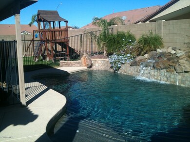 Pebble Tec Pool w/ Waterfall