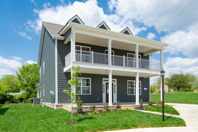 Amazing double porch exterior