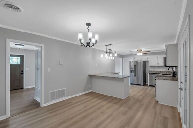 View of kitchen from Breakfast Room
