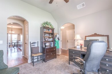 Formal dining-office-flex room off the entry and c