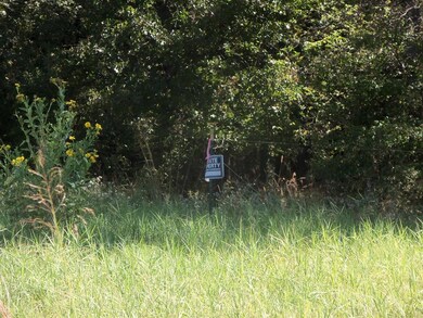 One of the corner markers