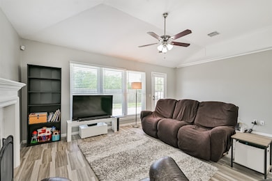 Tons of natural light in the living area from the