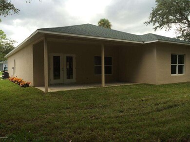 Covered Back porch