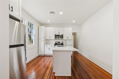 Spacious kitchen with a pantry cabinet too!!