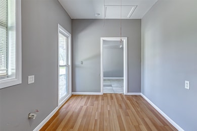 Enjoy this bedroom on the first floor.